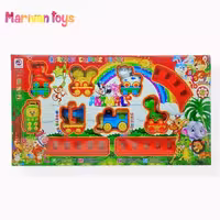 اسباب بازی قطار چراغدار موزیکال نشکن سایز 2 فانی