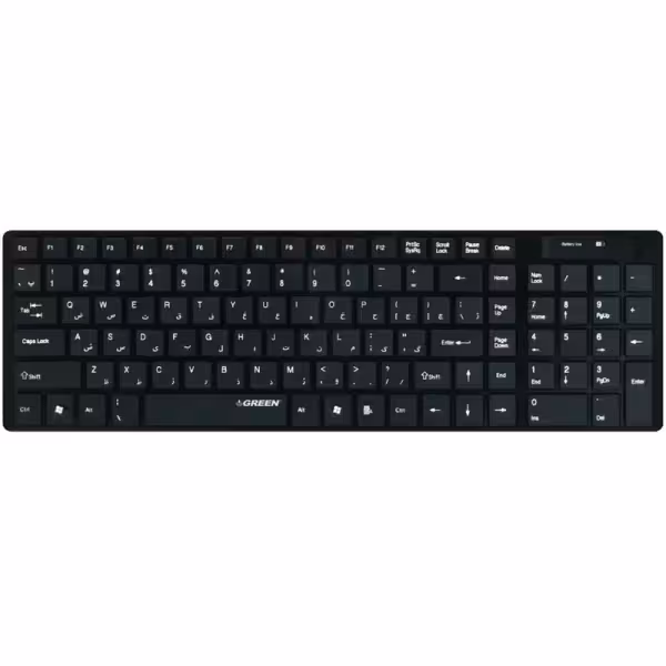 کیبورد گرین مدل Green GK-101W با حروف فارسی