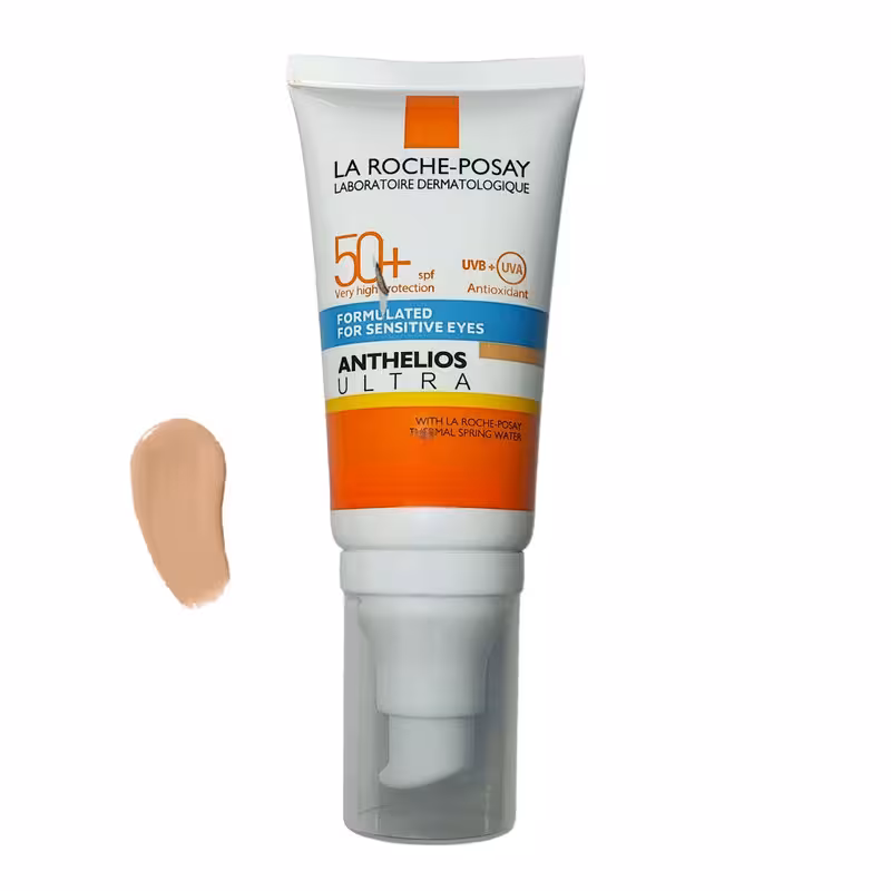 کرم ضد آفتاب رنگی لاروش پوزای SPF 50 مدل 1 ‌مناسب پوست‌های خشک و حساس حجم 50 میلی‌لیتر