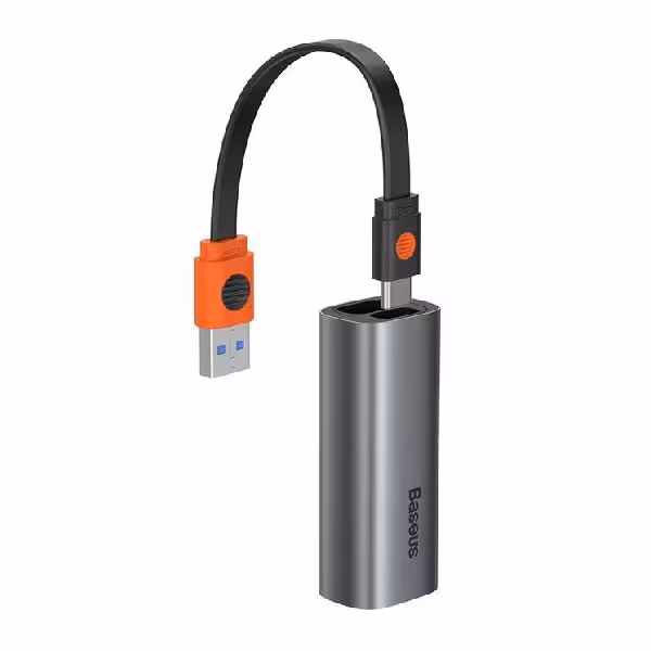 مبدل USB-C به RJ45 باسئوس مدل HUB-AF0G NEW