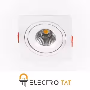 چراغ سقفی توکار COB مربع SH-6301 9W شعاع