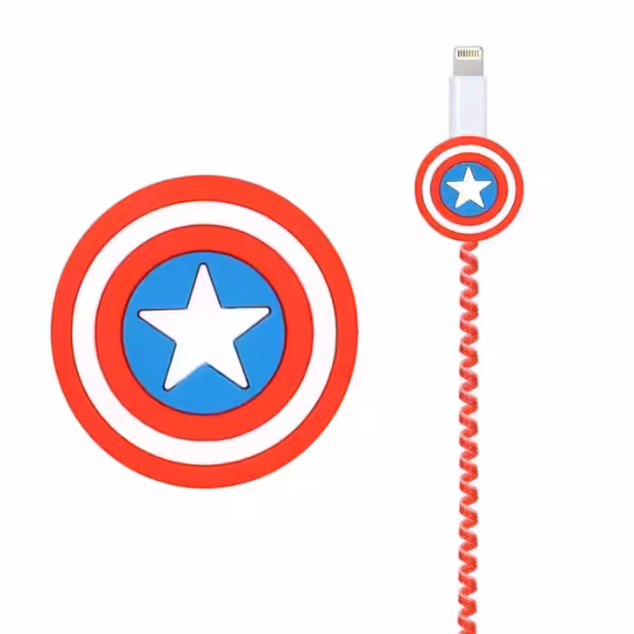 محافظ کابل و شارژر اپل 20 وات مدل سیلیکونی ستاره ای