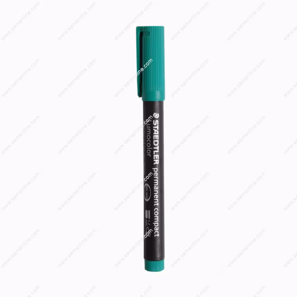 ماژیک استدلر مدل LUMOCOLOR رنگ سبز