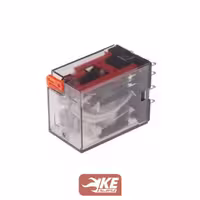 رله 220VAC دو کنتاکت 7 آمپر هونگفا HF18FH/A220-2Z1TD