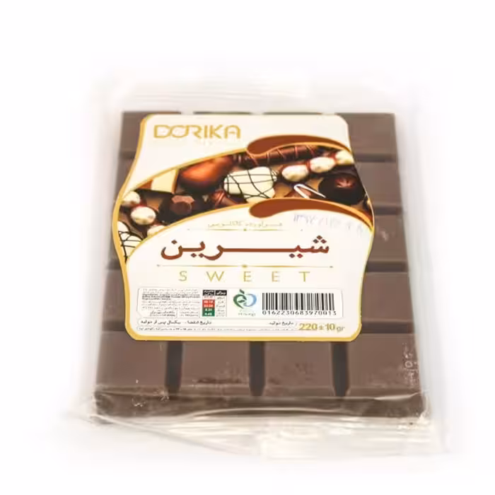 شکلات تخته ای شیرین دریکا