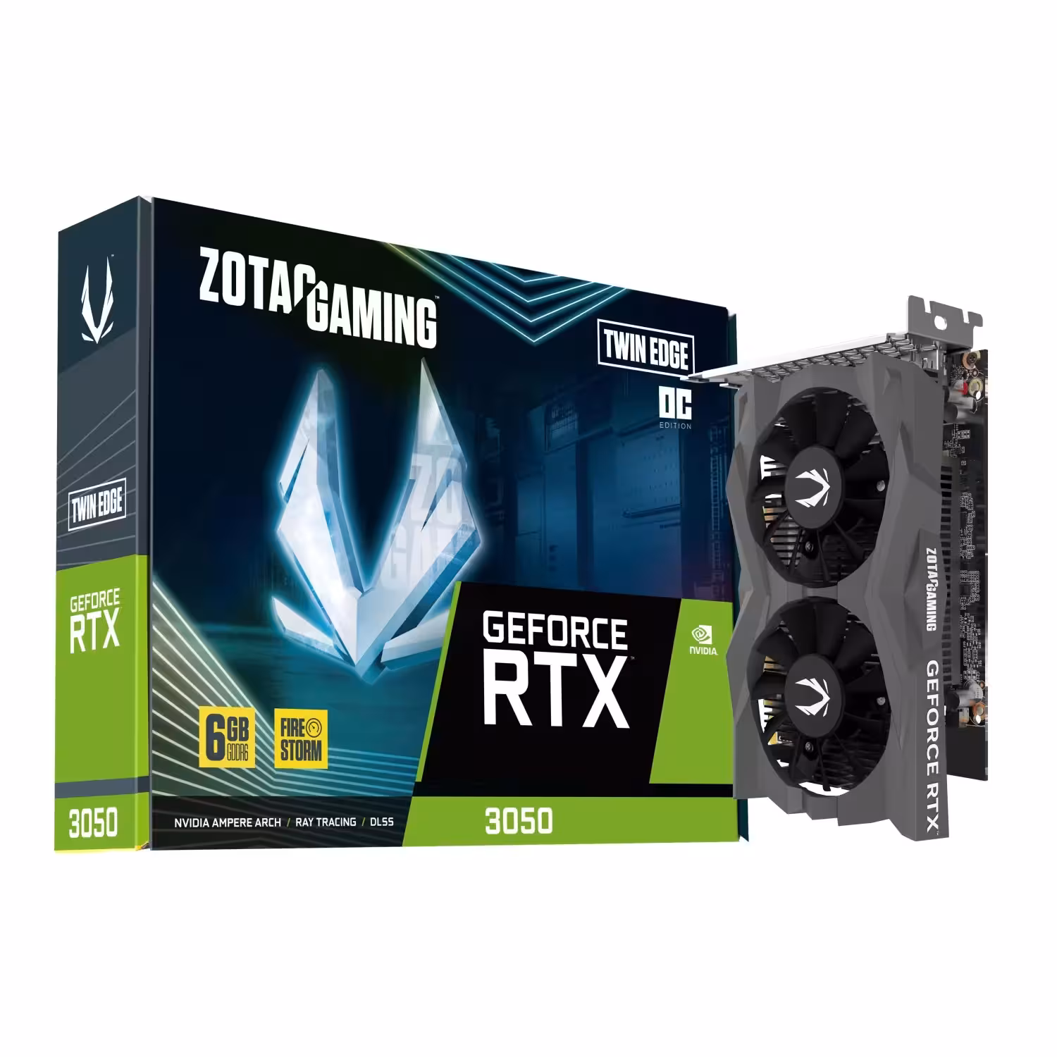 کارت گرافیک زوتک ZOTAC RTX 3050 TWIN EDGE OC 6GB