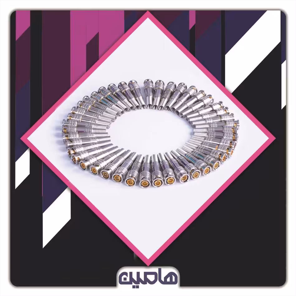 فیش BNC پیچی (بسته 100 عددی)