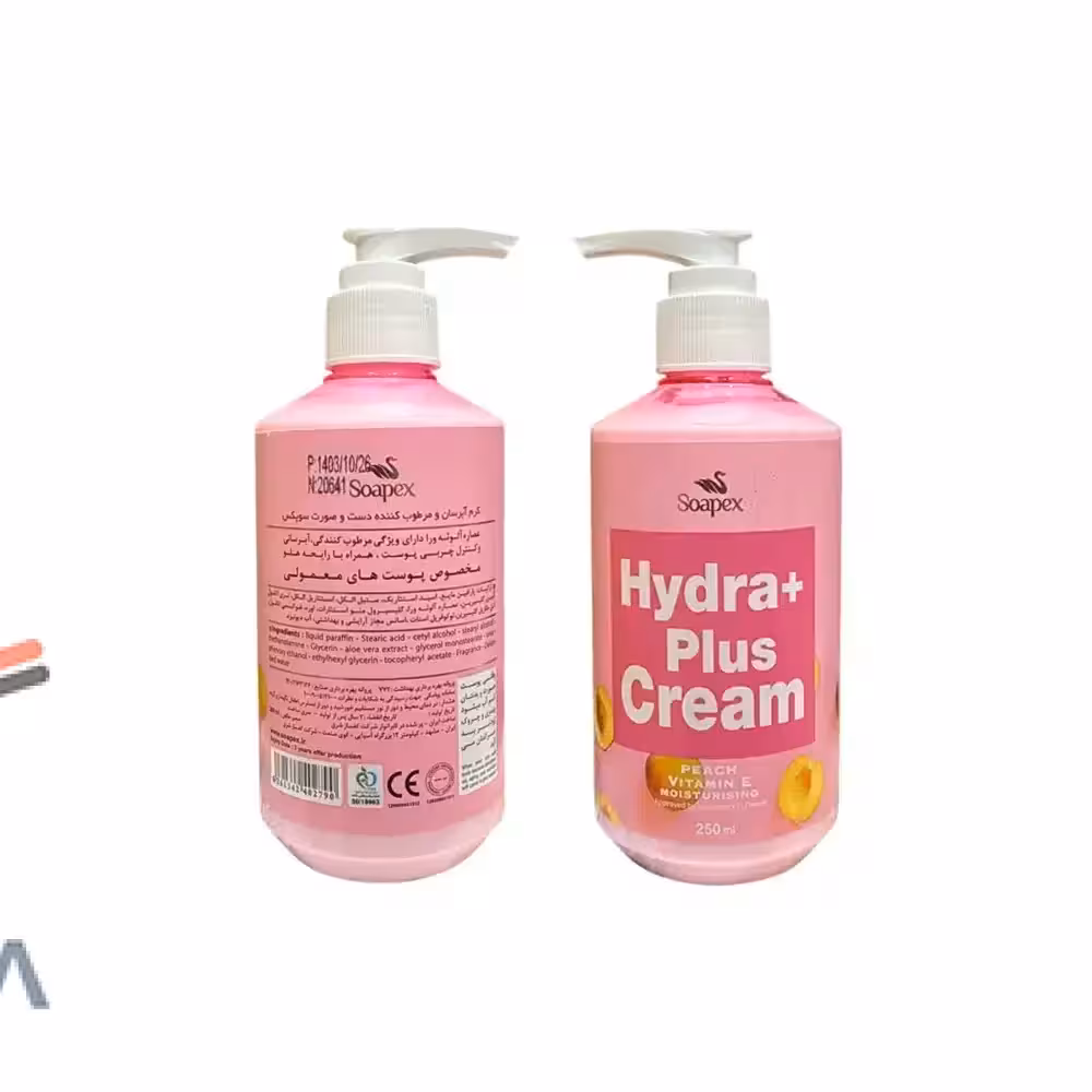 کرم آبرسان هلو سوپکس حجم 250 میلی لیتر