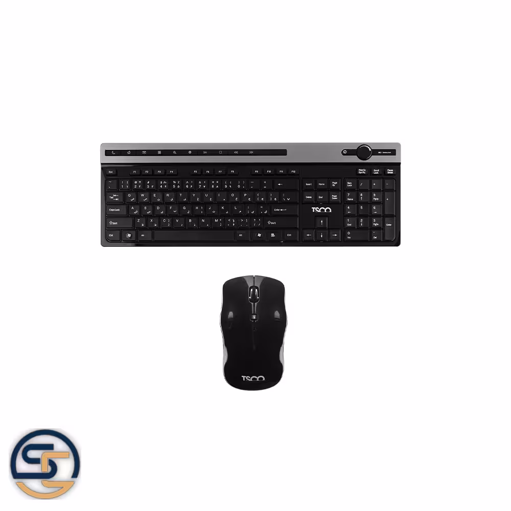 کیبورد و ماوس بی سیم Tsco TKM7106W