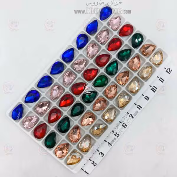 اشک سنگی 10 در 14 ( الوان ) ورق 48 عددی