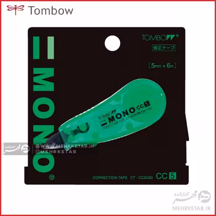 لاک نواری 6 متری 5 سی 60TOMBOW corection tape ct-cc5c60
