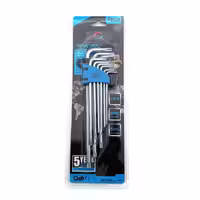 ست آلن 9 عددی ستاره ای بلند بی اس مدل BS-TORX-L-3003