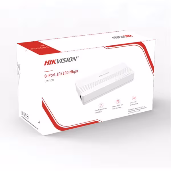 سوییچ 8 پورت هایک ویژن مدل DS-3E0108D-E