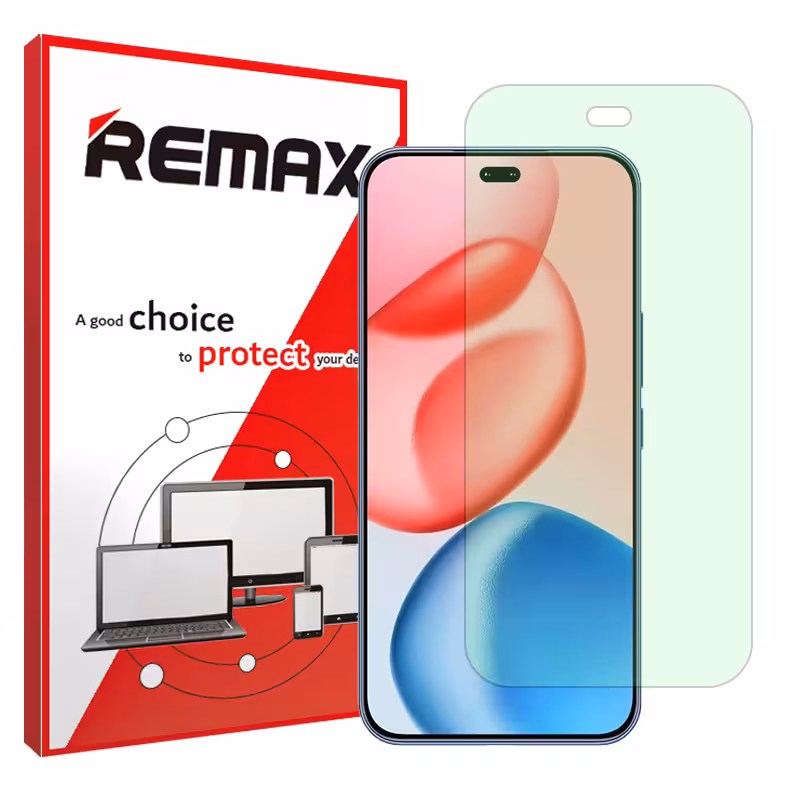 گلس آنر Honor 400 Pro مدل گرین لایت برند ریمکس کد S