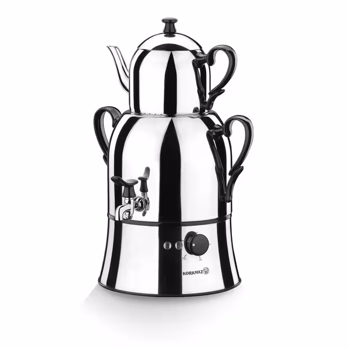 سماور برقی استیل برند کرکماز ترکیه مدل Nosta A338