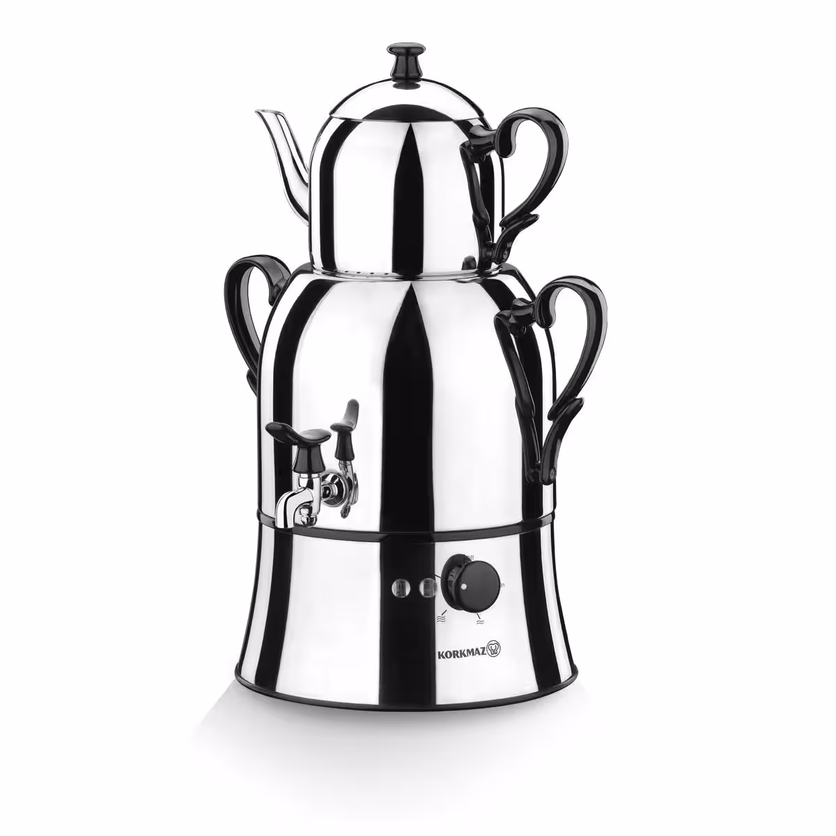 سماور برقی استیل برند کرکماز ترکیه مدل Nosta A338