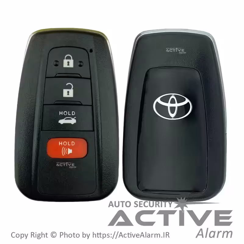 قیمت قاب ریموت فابريک خودرو تويوتا C-HR اسمارت چهار دکمه