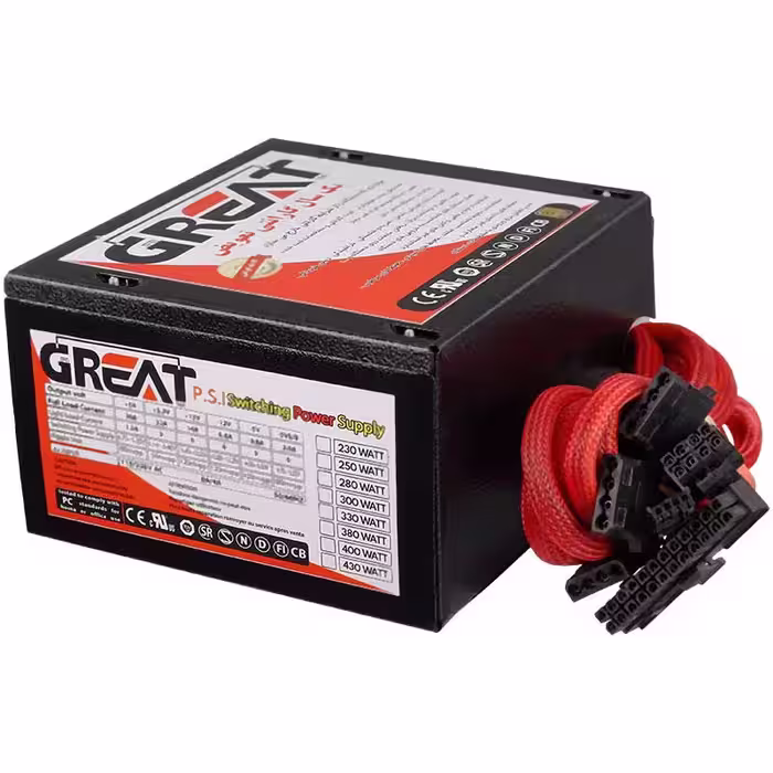 پاور 380 وات گریت Great GR380 Bronze