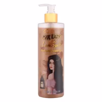 شامپو بدن بانوان مکس لیدی MAX LADY مدل love spell حجم 500 میل
