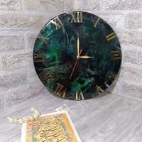 ساعت دیواری رزین