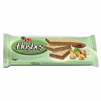 بیسکویت ویفر هوش‌بش ETİ وزن 142 گرم در طعم‌های متنوعHoşbeş Wafer with Hazelnut Cream