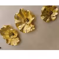 دیوارکوب گل مرداب مجموعه سه عددی تمام ورق کاری