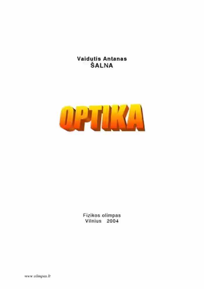 خرید و دانلود نسخه کامل کتاب Optika