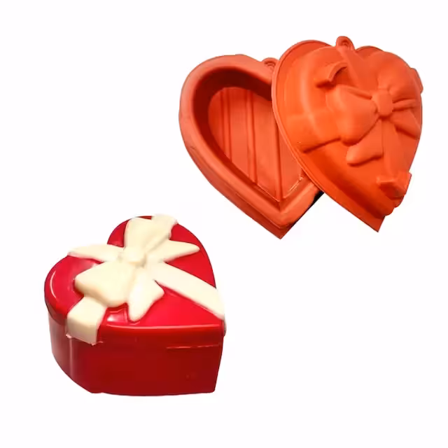قالب باکس قلب ولنتاینی سیلیکونی