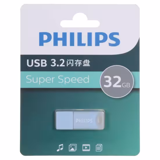 فلش مموری فیلیپس مدل FM10UA032A/93-B  USB 3.2 ظرفیت 32 گیگابایت