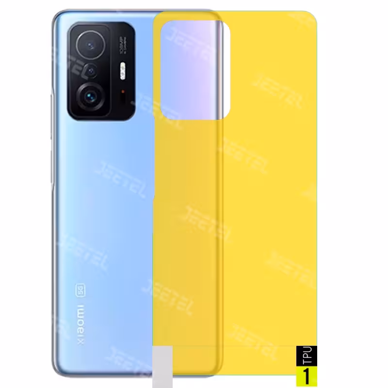برچسب نانو پشت گوشی Xiaomi 11T / 11T Pro مدل فول کاور شفاف آنتی شوک