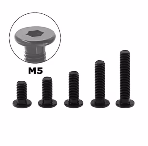 خرید و قیمت پیچ آلن سر تخت Low Profile سایز M2.5 طول 6 میلیمتر