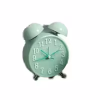 ساعت دو زنگه گرد پاستلی