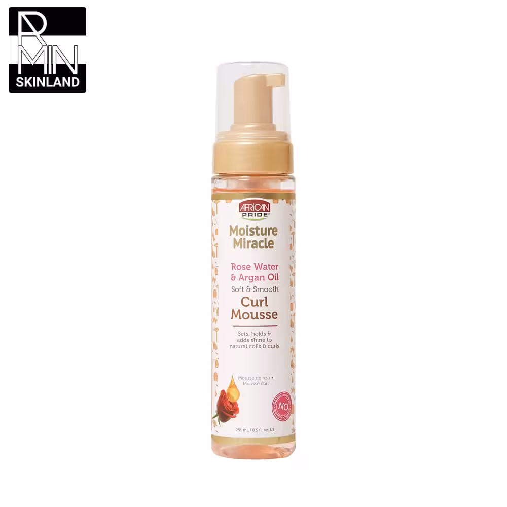 موس مو فر آفریکن پراید مدل Rose Water and Argan Oil حجم 251ml