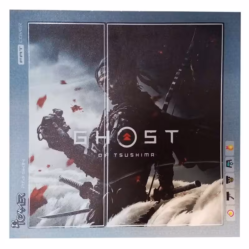 برچسب کنسول PS4 (GO) مدل Ghost Of Tsushima