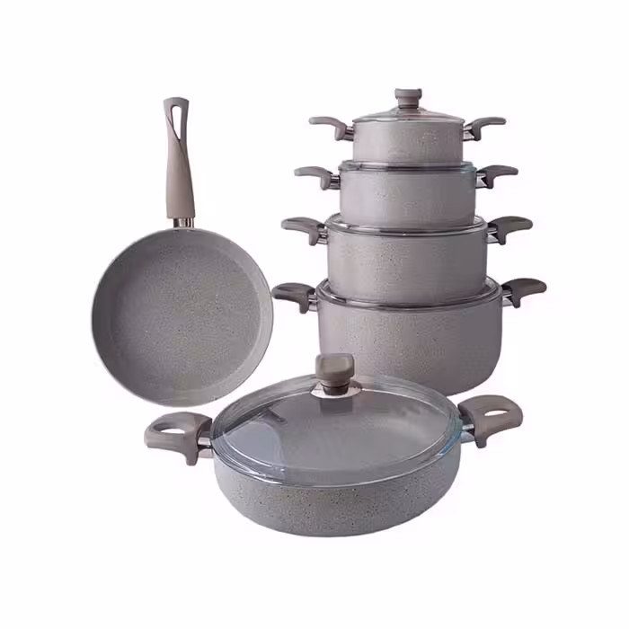 سرویس  قابلمه 11 پارچه ریوالد مدل یورک طوسی