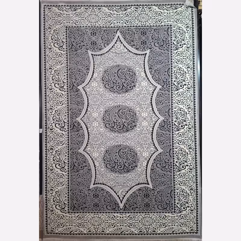 قالیچه فرش فانتزی ماشینی کاشان4متری2،20در1،5 کد2010n(باارسال رایگان)