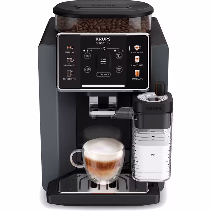 اسپرسوساز تمام اتوماتیک Krups فرانسه مدل Sensation Milk Bullet M90