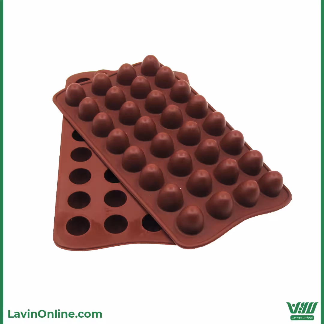 قالب سیلیکونی شکلات کله قند مینی