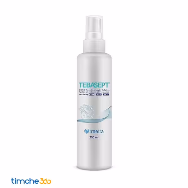 محلول آنتی سپتیک زخم (اسپری طباسپت) تریتا کد 1402 حجم 250 میلی لیتر