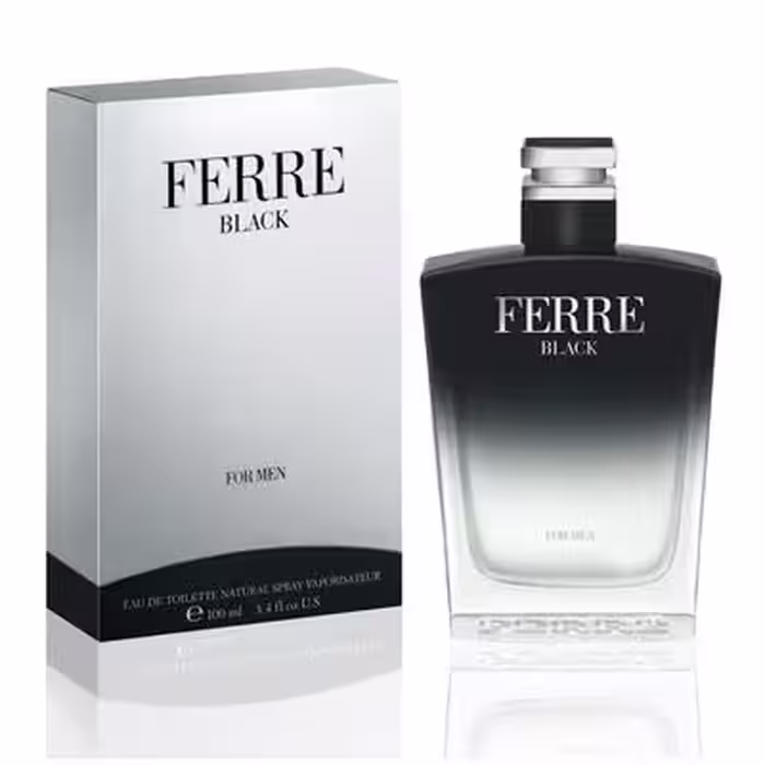 عطر و ادکلن مردانه جیانفرانکو فره بلک ادوتویلت GIANFRANCO FERRE BLACK EDT FOR MEN