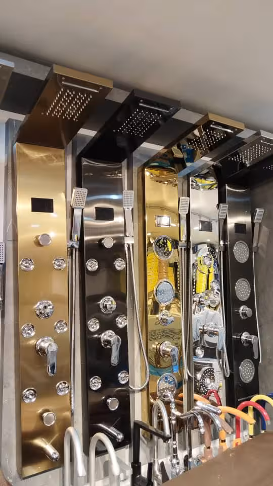 پنل دوش دیجیتال پنج حالته ماساژور دار وارداتی