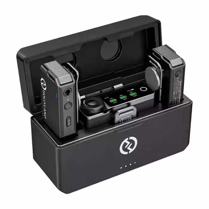 میکروفون یقه ای بی سیم Hollyland Lark Max Duo Wireless Microphone