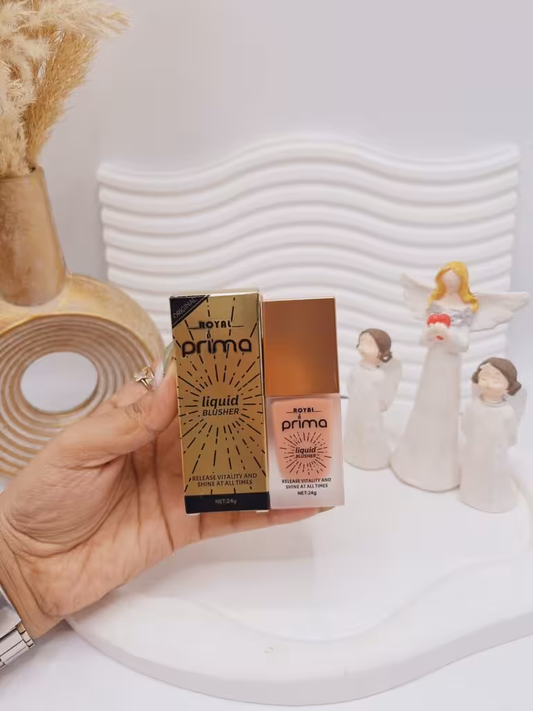 رژگونه مایع پمپی رویال پریما کد 8910