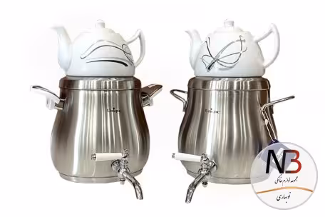 کتری و قوری 4.5 لیتر استیل یونیک کد 7209