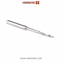 مته اختصاصی تک کاناله نوک دار 8*100*55*25*5*3 از جنس HSS-E جهت ایجاد شیارآب بر روی پروفیلهای uPVC در ماشینهای  Murat و Haffner