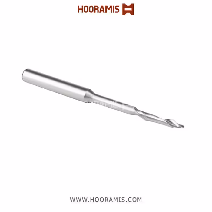 مته اختصاصی تک کاناله نوک دار 8*100*55*25*5*3 از جنس HSS-E جهت ایجاد شیارآب بر روی پروفیلهای uPVC در ماشینهای  Murat و Haffner