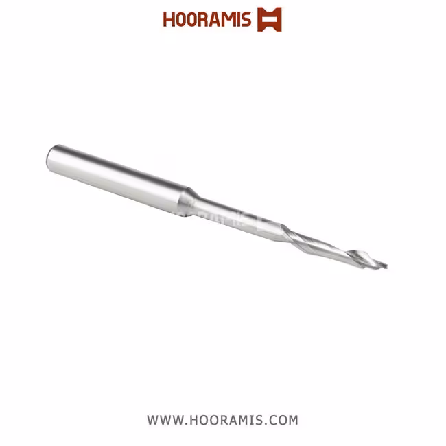 مته اختصاصی تک کاناله نوک دار 8*100*55*25*5*3 از جنس HSS-E جهت ایجاد شیارآب بر روی پروفیلهای uPVC در ماشینهای  Murat و Haffner