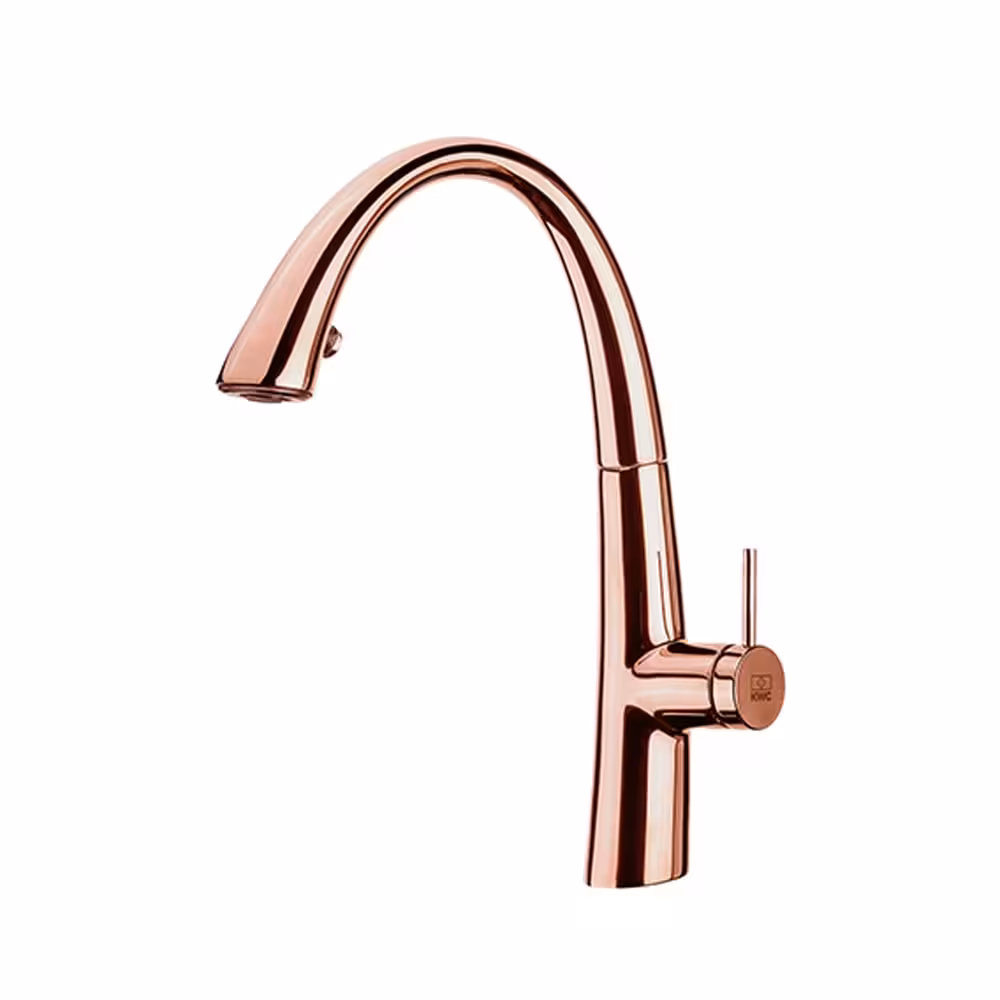 شیر آشپزخانه شاوری مدل ایو (رزگلد) KWC