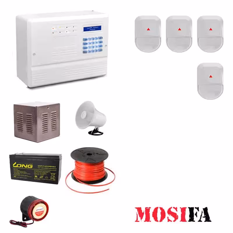 پکیج دزدگیر اماکن فایروال F10 مدل FN4