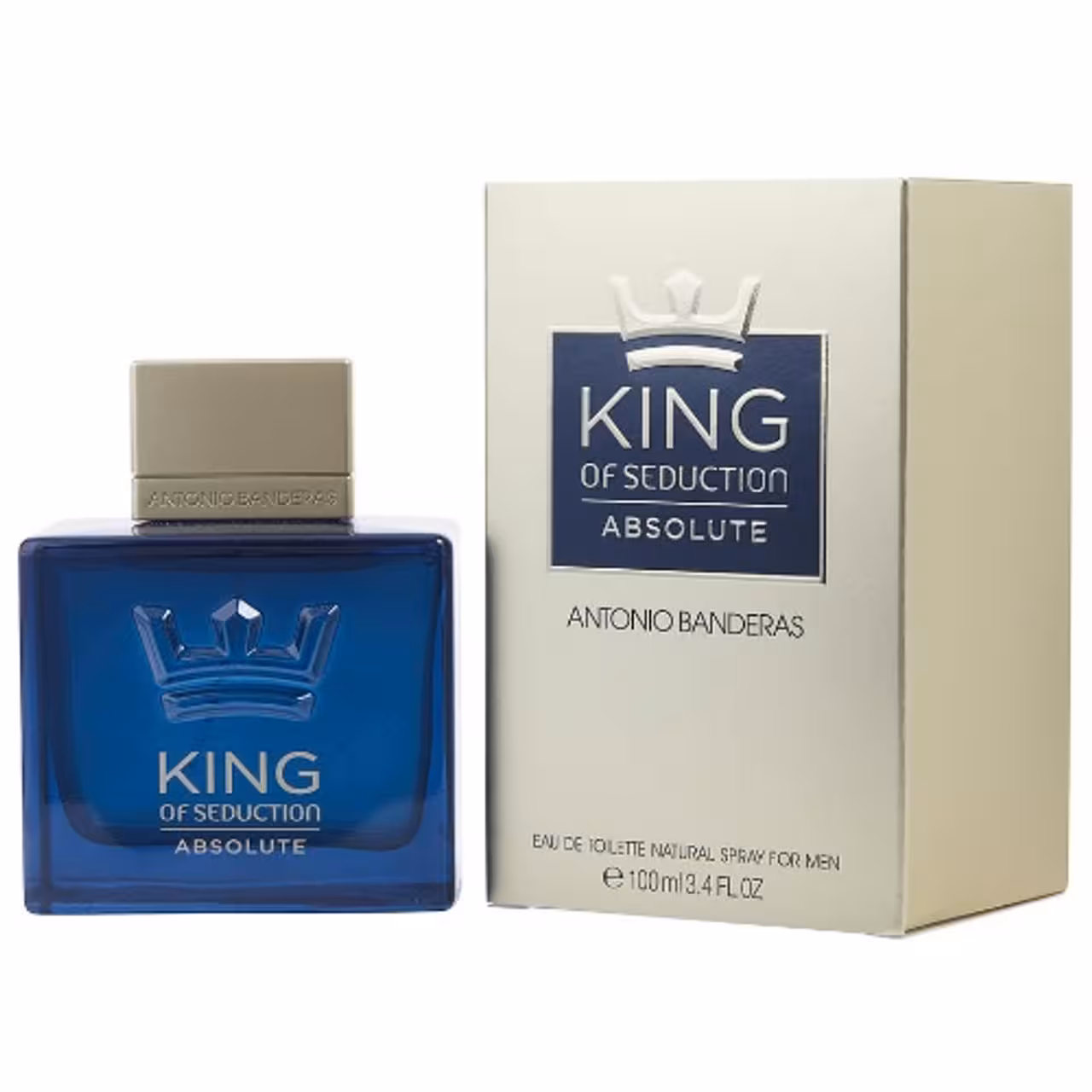 عطر و ادکلن مردانه آنتونیو باندراس کینگ آف سداکشن ابسولوت ادوتویلت ANTONIO BANDERAS KING OF SEDUCTION ABSOLUTE EDT FOR MEN